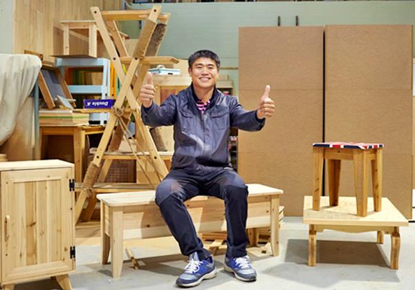 【박동서 씨】 나무에 예술을 담는 아빠의 도전기